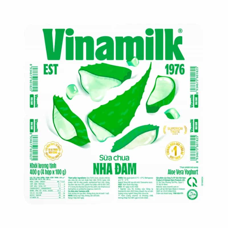 Sữa chua ăn Vinamilk Nha Đam